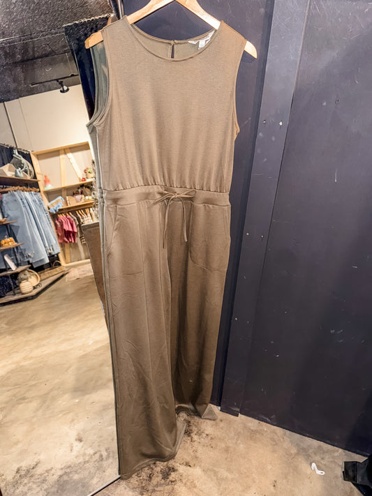 Olive Lounge Jumpsuit