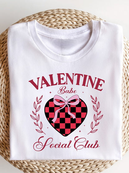 Valentine Babe Social Club Graphic Tee