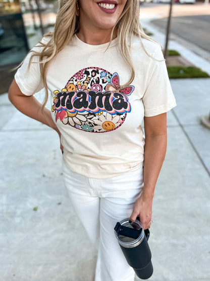 Mama Leopard Graphic Tee