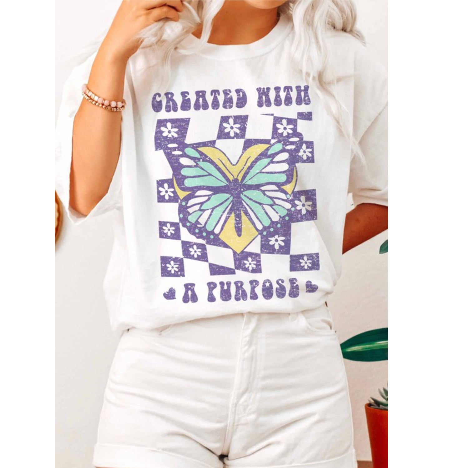 Created with a Purpose Graphic Tee