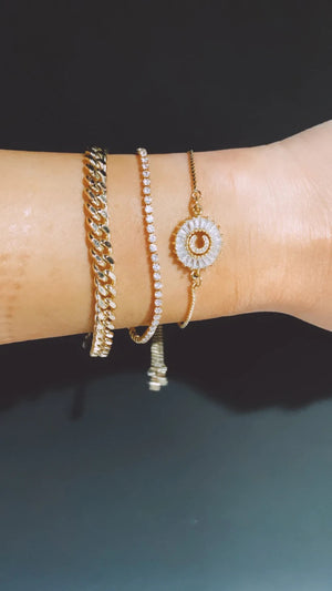 Estrella cuban chain bracelet