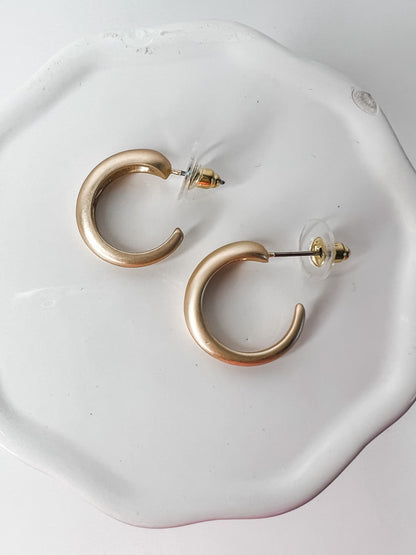 Gold Hoop Earrings