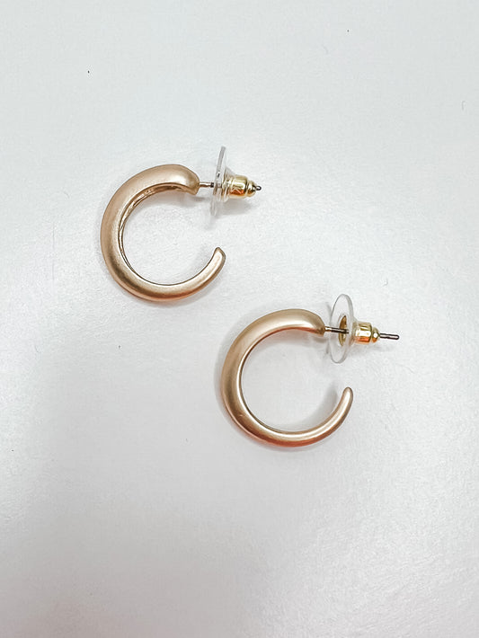 Gold Hoop Earrings