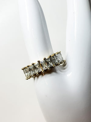 Baguette Statement Ring