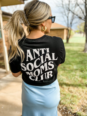 Anti Social Mom's Club Tee