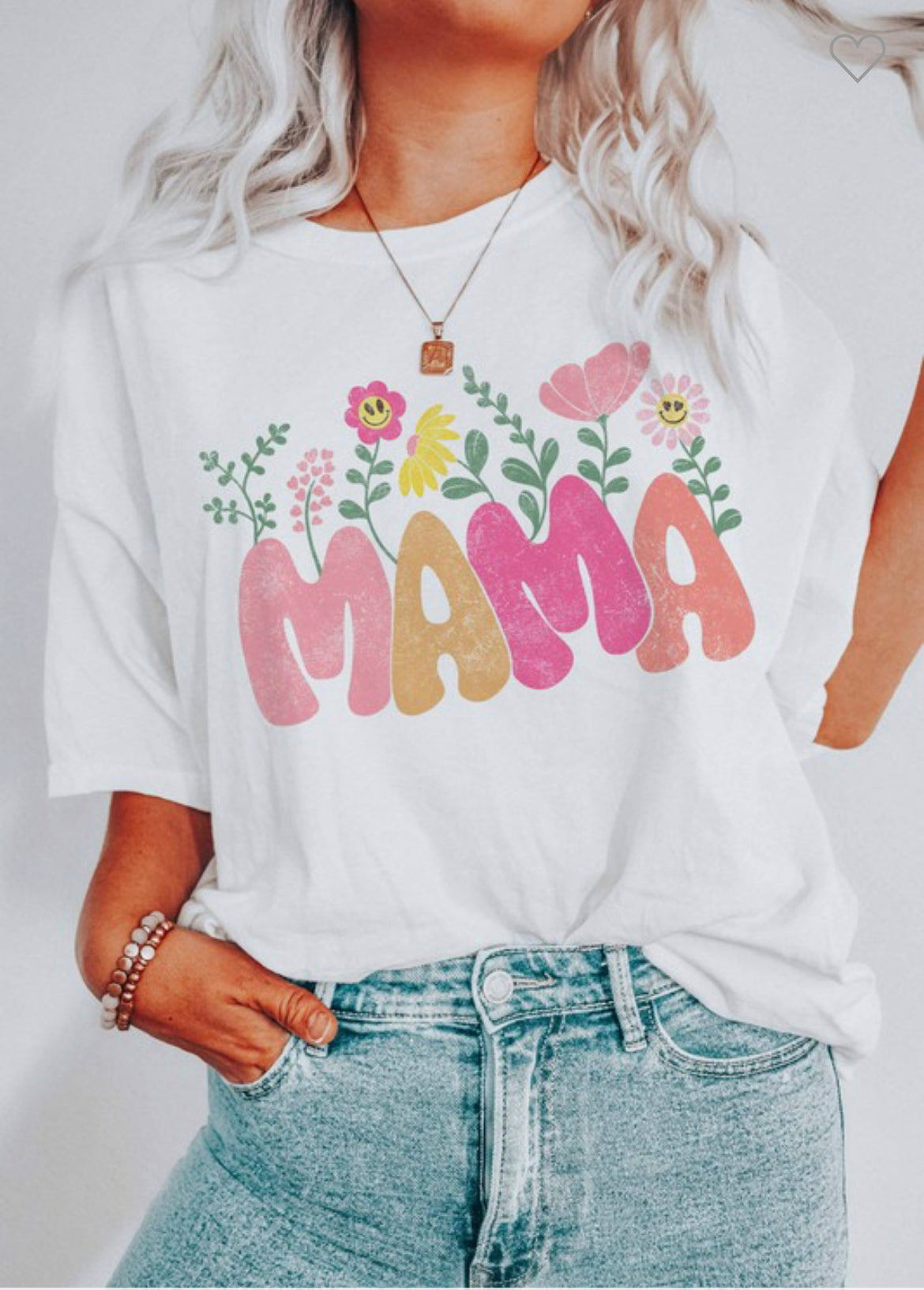 Mama Floral Graphic Tee